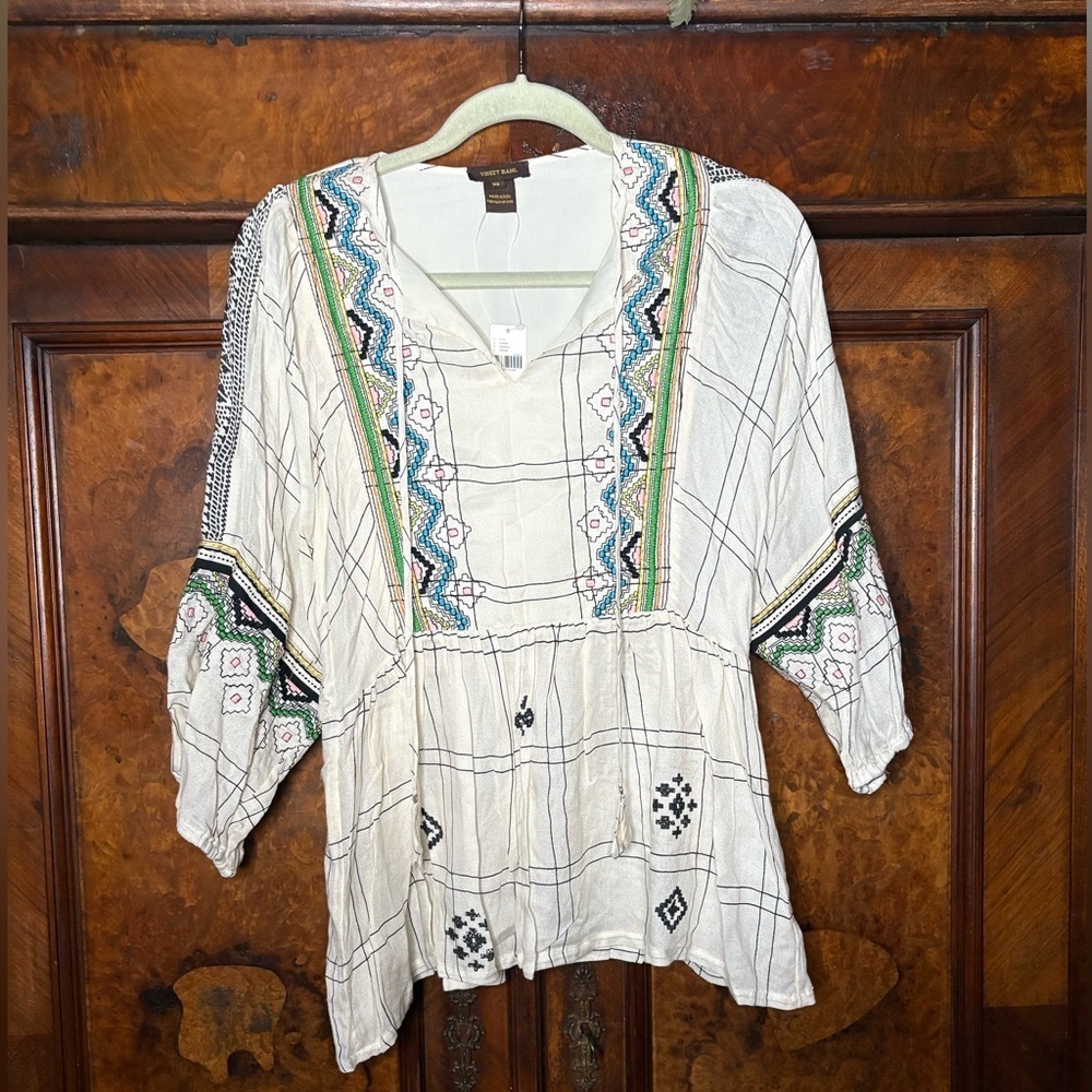 NWT Anthropologie Vineet Bahl- Brielle Top. Size XS - Picture 2 of 9